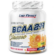 Be First - BCAA 2:1:1 Classic (200г 40 порций) апельсин